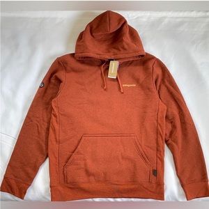 NWT Patagonia Men's Fitz Roy Icon Uprisal Hoody Hoodie Size M Sisu Brown Unisex